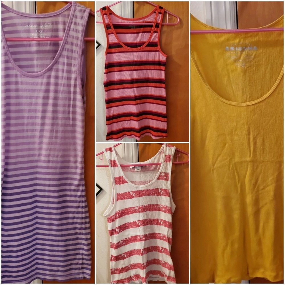 4PC tank top Bundle - large